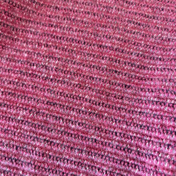 Jim Nantz by Vineyard Vines 100% Merino Wool Waffled Maroon Pullover Sz M - Picture 4 of 8